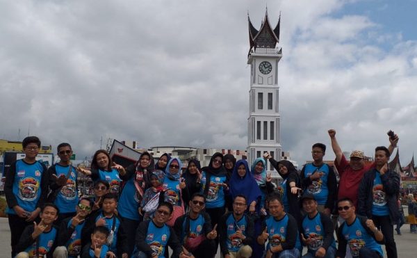 Pajero Indonesia One Chapter Krakatau Lampung Touring dan Baksos ke Sumatera Barat