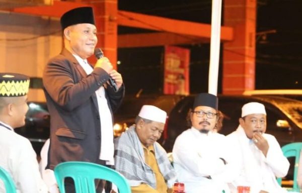 Hujan Deras Disertai Badai Tak Hentikan Istighotsah dan Doa Bersama Pemkab Lampung Selatan