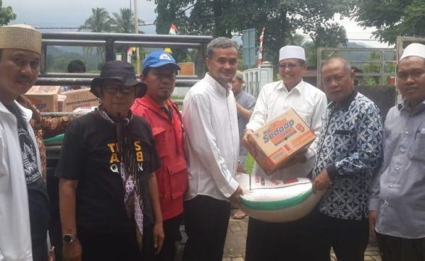KADIN Banten Distribusikan Bantuan untuk Korban Banjir Bandang