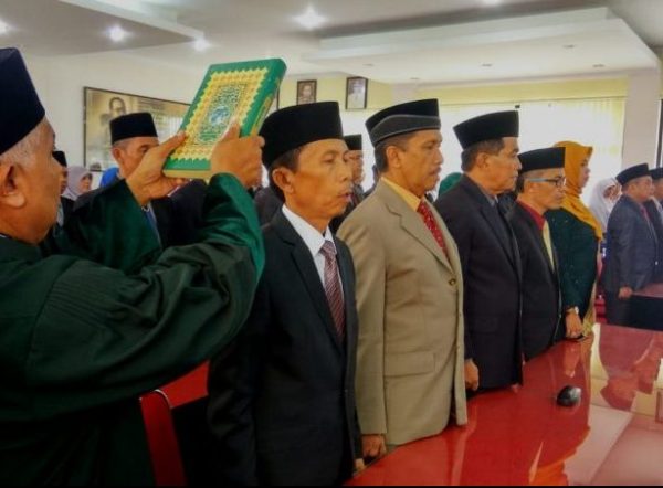 Walikota Bukittinggi Lantik Sembilan Pejabat