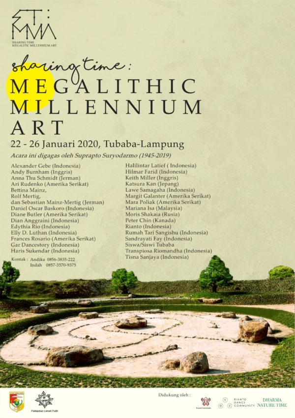 Sharing Time Megalithic Millenium Art: Membangun Manusia, Membangkitkan Kebudayaan Tuba Barat