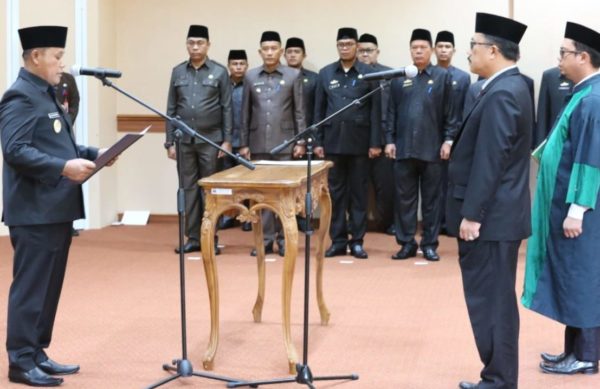 Nanang Ermanto Lantik Thamrin Jadi Pj. Sekda