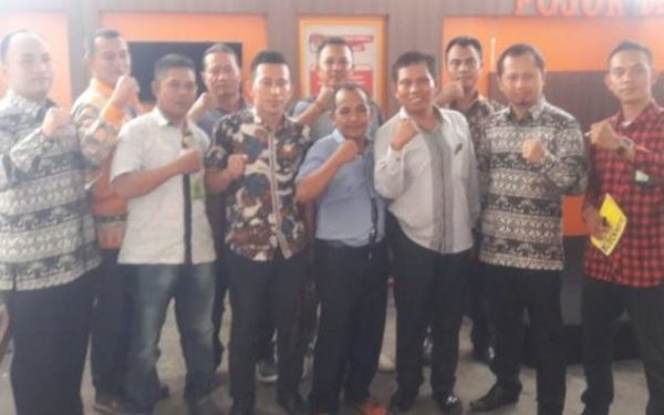 KPU Lamtim Siap Bekerja Sama dengan LSM Pijar Keadilan