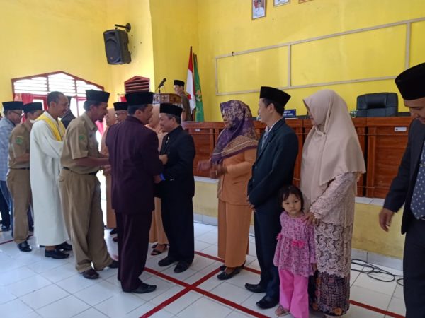 Kakandepag Lamtim Lantik Delapan Pejabat Pengawas