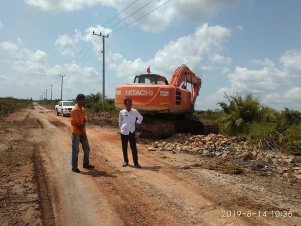 PAD Sewa Alat Berat Kabupaten Mesuji Tahun 2019 Capai Rp3,1 Miliar Lebih