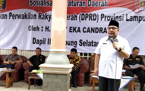 Tony Eka Chandra Sosialisasi Perda Anti Narkoba
