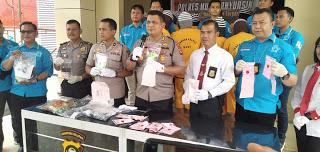 Awal 2020, Satresnarkoba Polres Muba Amankan 856 Pil Exstasi Dan 24,26 Gram Sabu