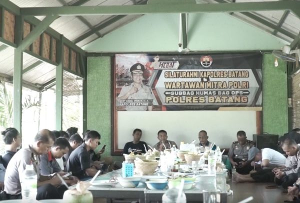AKBP Abdul Waras Gandeng Wartawan Wujudkan Kamtibmas di Polres Batang