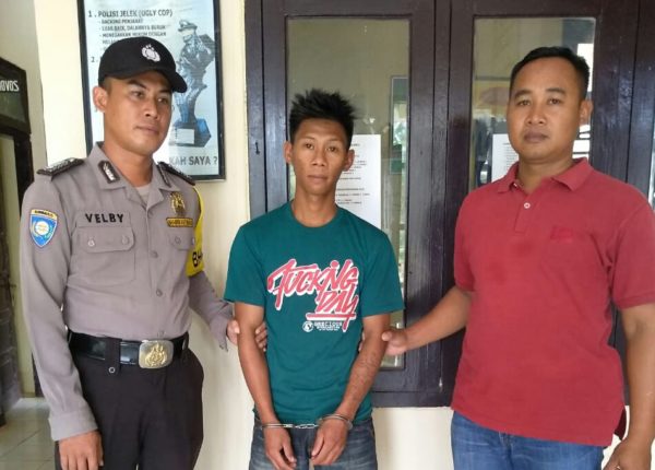 Modus Pinjam Motor, Eka Digelandang Polisi Abung Tengah