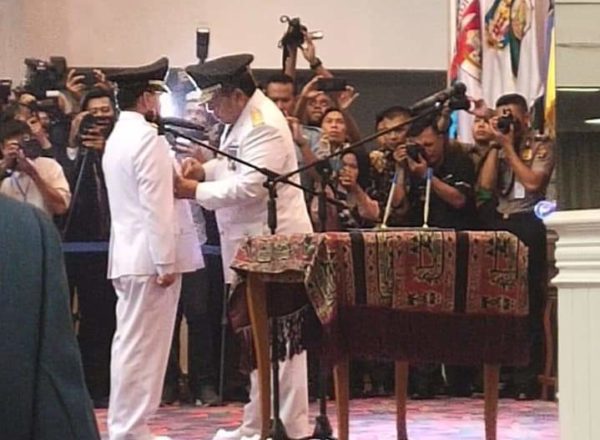 Gubernur Arinal Djunaidi Kukuhkan H Saply TH Sebagai Bupati Mesuji
