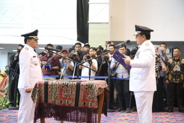 Gubernur Arinal Minta Bupati Saply TH Tingkatkan Percepatan Akselerasi Pembangunan