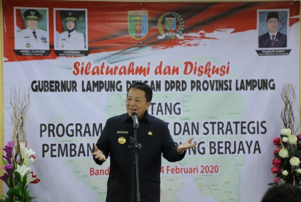 Gubernur Arinal Bahas Prioritas dan Strategi Pembangunan Tahun 2020 dengan DPRD Lampung
