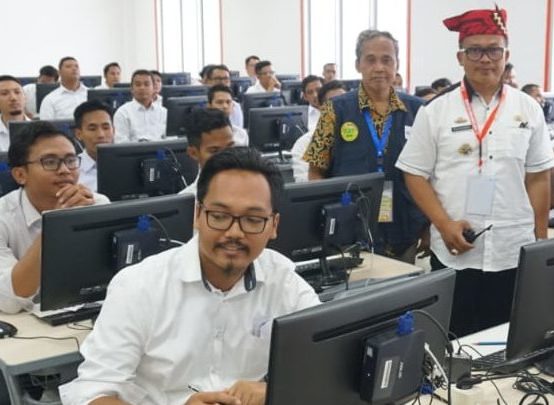 Tak Datang, Ratusan Peserta CPNS Lamsel Gugur di Hari Pertama