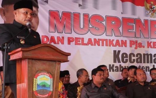 Kecamatan Natar Peroleh Kucuran Dana Infrastruktur Rp77,6 Miliar
