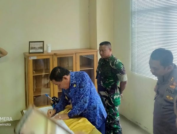 Kawal Dana Desa Mesuji Bupati Saply MOU dengan TNI-Polri