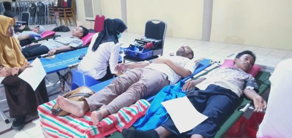 Mas Fran Apresiasi kegiatan Donor Darah PMI