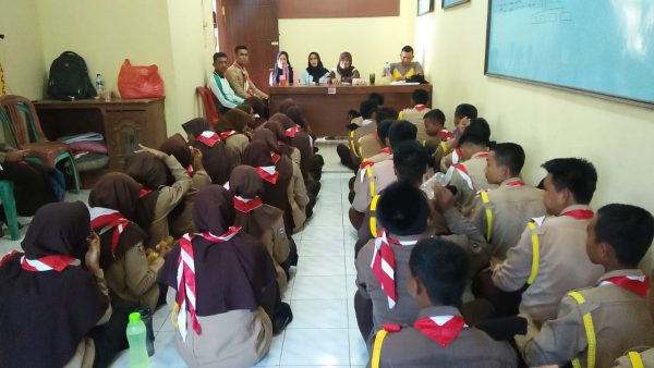 Pramuka Saka Bhayangkara Kwaran Lambu Kibang dan Way Kenanga Pembekalan