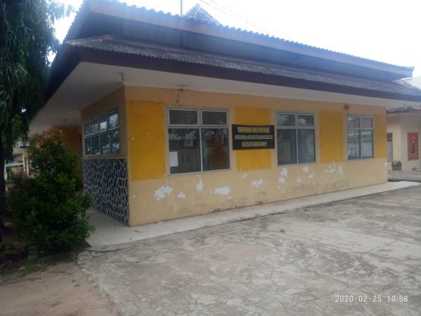 Kantor Dinas Sosial Lampura Disegel Pemilik Tanah?