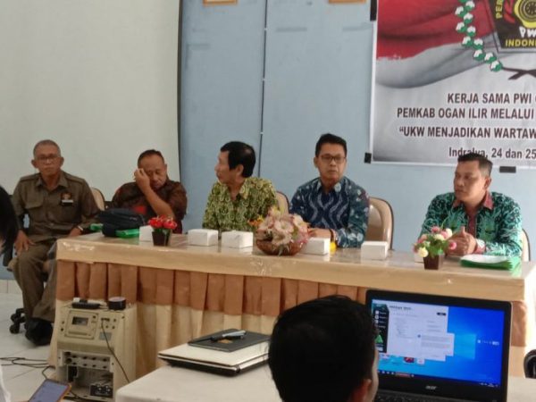 UKW PWI di Ogan Ilir Dibantu Dana Hibah Pemkab