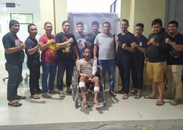 Polsek Wajo Dan Tim Resmob Polres Pelabuhan Makassar Tembak Buron Pencurian