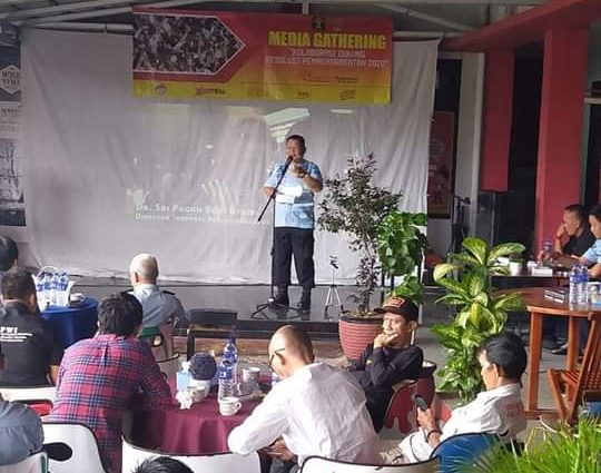 Media Gathering Kalapas Kotabumi Sampaikan Keterbukaan Informasi Publik