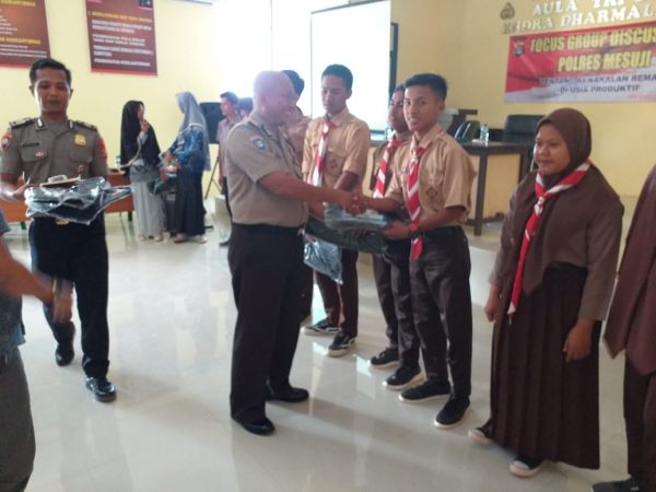 Binmas Polres Mesuji FGD Kenakalan Remaja