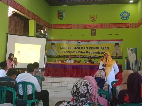 Sekjen DPP Golkar Lodewijk F Paulus Sosilisasi 4 Pilar di Pesawaran