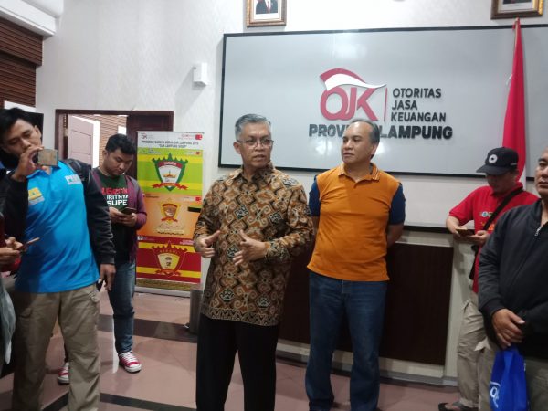 Ka OJK Lepas Media Gathering Jurnalis Lampung-Jakarta-Bandung