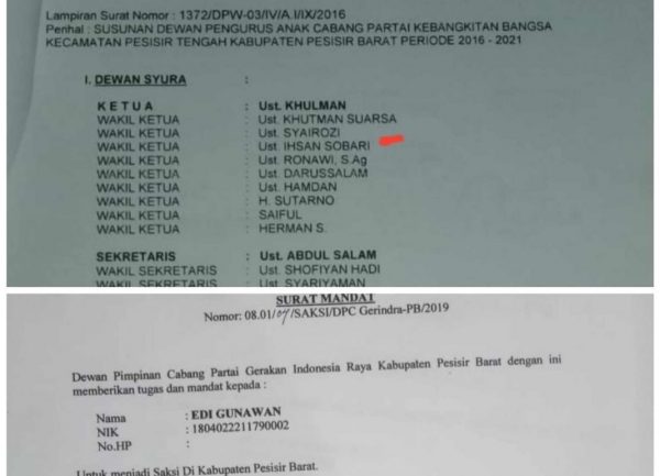 Warga Protes, Timsel KPU Pesisir Barat Lolos Dua Pengurus Partai Politik?