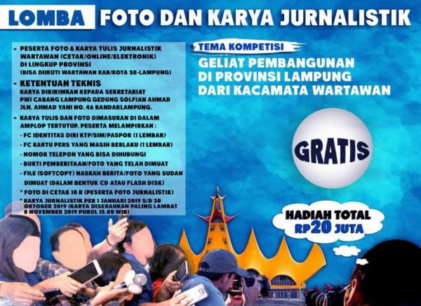 Lomba Foto dan Karya Jurnalistik Pekan Tjindarboemi di Perpanjang