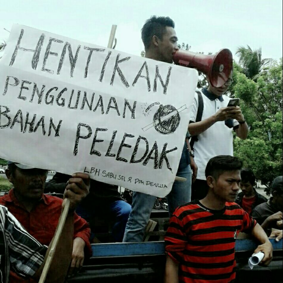 Warga Resah, PT SMAL Penambang Batu Gunakan Bahan Peledak