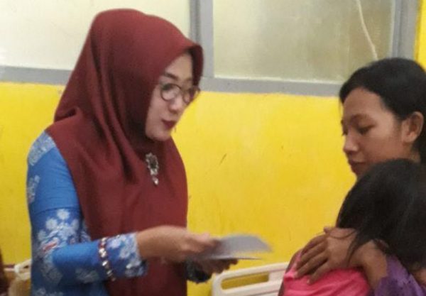 Agung Ilmu Mangkunegara Bantu Biaya Pengobatan Calista, Bocah Penderita Tumor Hati