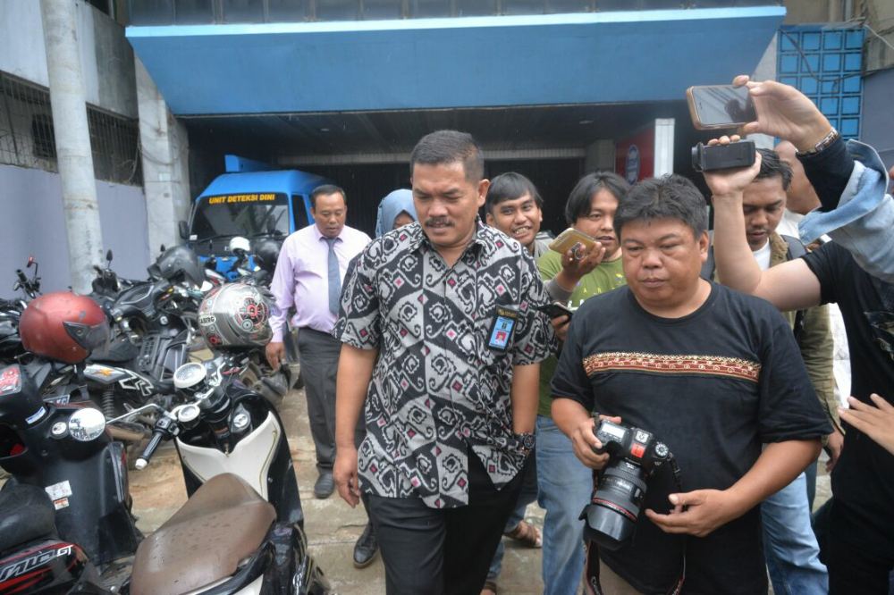 Kalapas Kalianda Diperiksa Penyidik BNNP Lampung