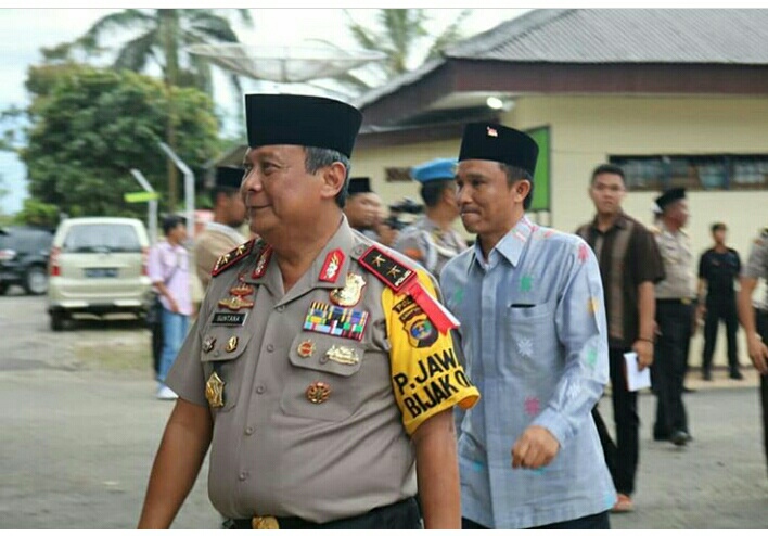 Hi. Parosil Mabsus Sambut Kunjungan Safari Ramadhan Kapolda LampunG