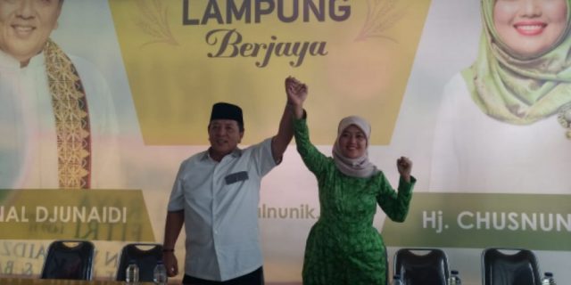 Tunggu Pengumuman KPU 9 Juli, Arinal-Nunik Inginkan Rakyat Lampung Damai