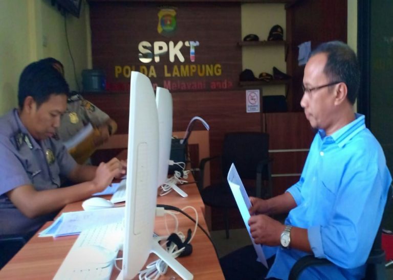 Empat Kepala Kampung di Negeri Besar Way Kanan Dipolisikan Karena Dugaan Berikan Keterangan Palsu