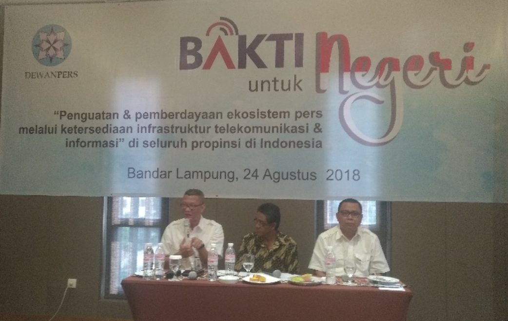 Jimmi Silalahi : Verifikasi Perusahaan Pers Adalah Pembanding Dengan Media Abal Abal