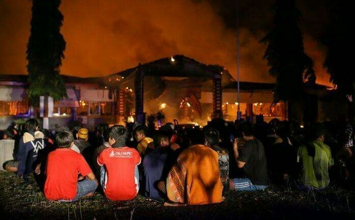 Tak Diizinkan Bertemu Keluarga Napi Bakar Rutan Donggala