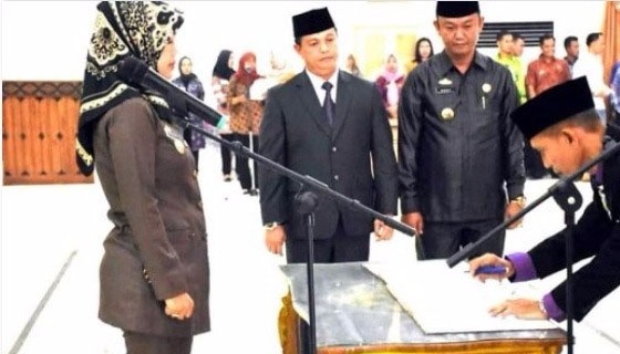 Bupati Nunik Rolling 202 Pejabat Lamtim