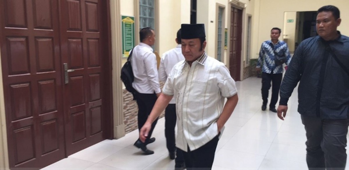 Zainudin Hasan Tegang Hadapi Sidang
