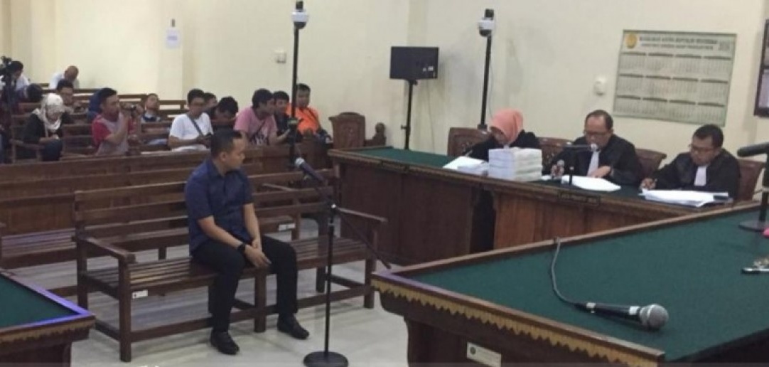 Pengusaha Gilang Ramadhan Terdakwa Suap Bupati Lamsel Dituntut 3 Tahun Penjara