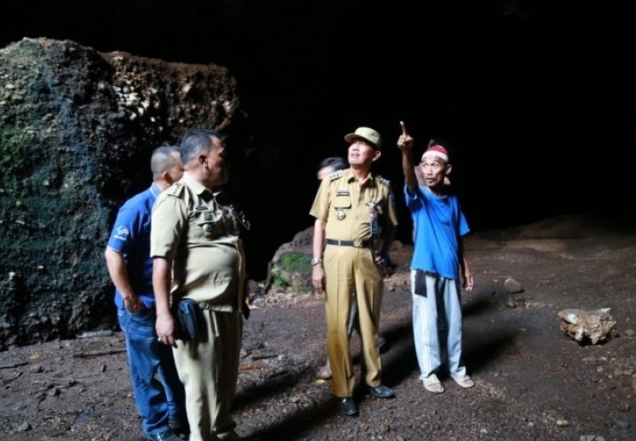 Bupati Agus Istiqlal Kunjungi Kawasan Wisata Gua Matu di Pesbar