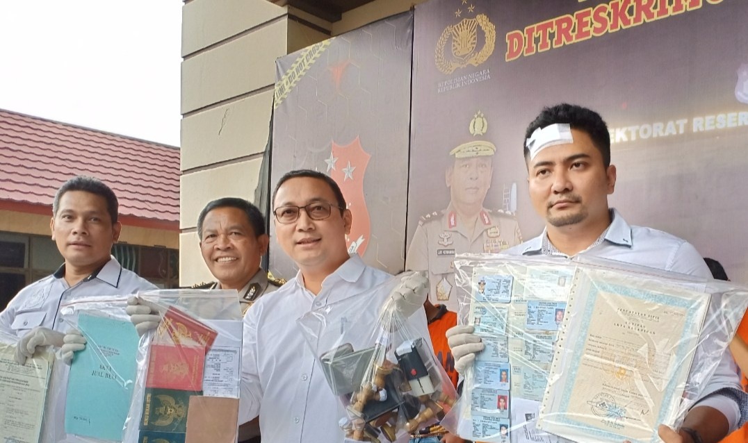 Jaringan Pemalsuan Data Dibongkar oleh Tim Jatanras Ditreskrimum Polda Jatim