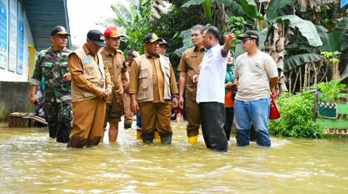 120 Rumah di Pulau Rambai Terendam Banjir