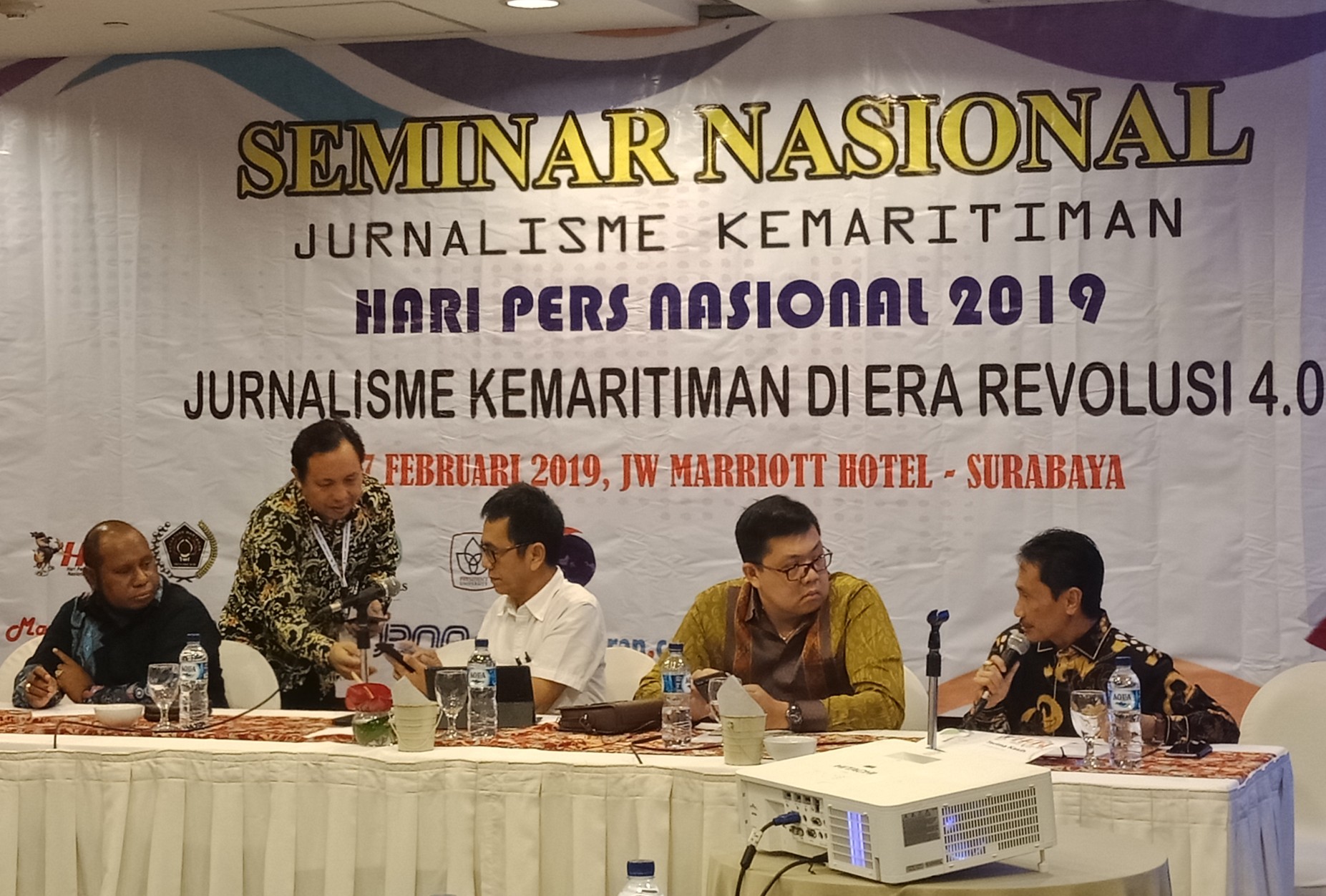 Kapolri, Menko Maritim, Menkominfo, Menpar “Tak Hadiri” Seminar Rangkaian HPN 2019 Surabaya