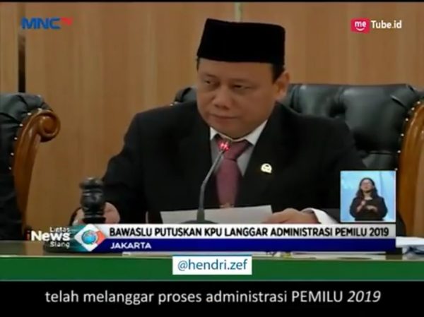 Bawaslu Menangkan Gugatan Prabowo-Sandi, BPN: Terbukti Kami Tidak Makar