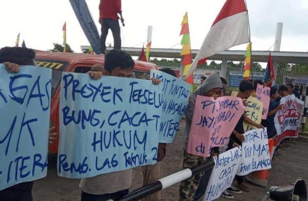 Lagi, Kampus ITERA di Demo Soal Proyek Puluhan Miliar