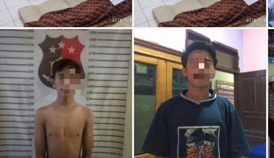 Dua ABG Garap Rekannya di Gubuk Tengah Kebun Singkong