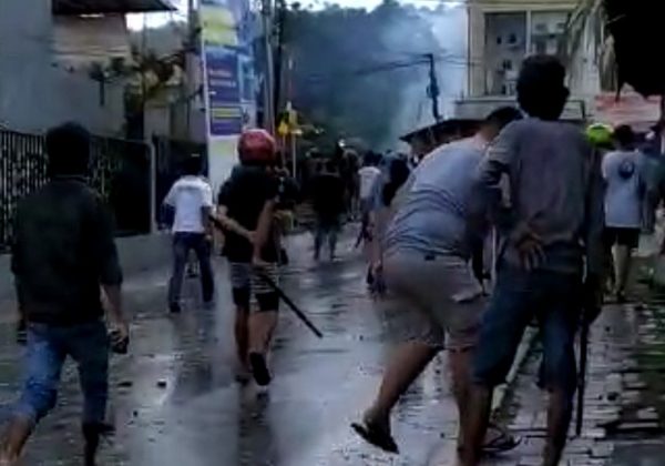 Bentrok Dua Kelompok Masyarakat Di Kamkei Abepura Papua