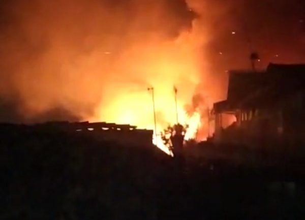Hidupkan Lilin Saat Padam LIstrik, 11 Rumah Ludes Terbakar di Kaliawi
